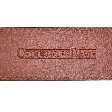 Crookhorndavis Men's Country Polo Bella Croc Print Belt