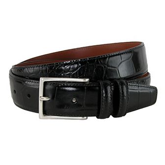 Crookhorndavis Men's Country Polo Bella Croc Print Belt