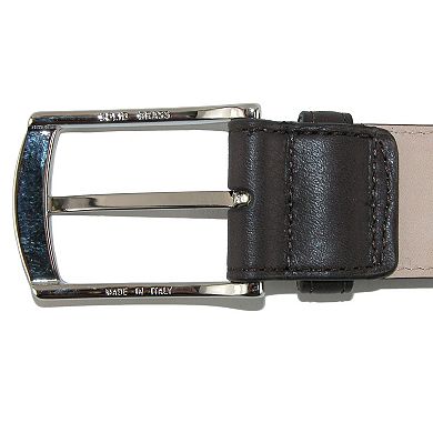 Crookhorndavis Men's Borgo Boxcalf Dress Belt With Solid Brass Buckle