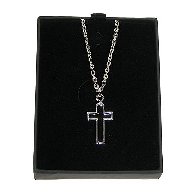 Men's Cross Pendant Tie Chain