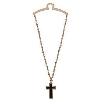 Men's Cross Pendant Tie Chain