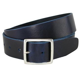 Crookhorndavis Men's Douglas Noho Center Bar Pull Up Casual Leather Jean Belt
