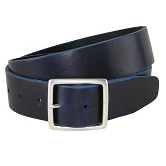 Crookhorndavis Men's Douglas Noho Center Bar Pull Up Casual Leather Jean Belt