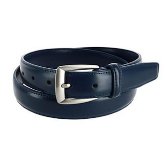 Ctm Men's Basic Leather Dress Belt