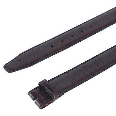 Trafalgar Pebble Grain Leather 35mm Harness Belt Strap