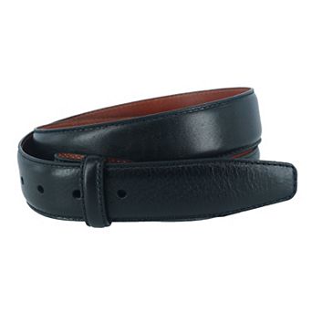 Trafalgar Pebble Grain Leather No Buckle Harness Belt Strap