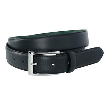 Crookhorndavis Men's The Edward Slim Calfskin Leather Belt