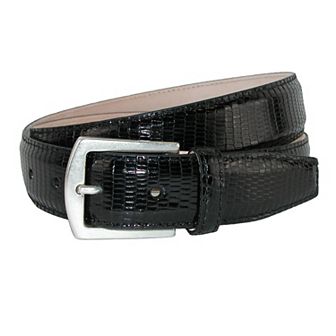 Crookhorndavis Men's Tejus Lizard 32mm Belt