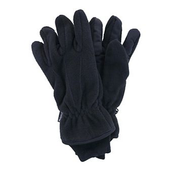 CTM Men's Lined Micro Fleece Winter Glove