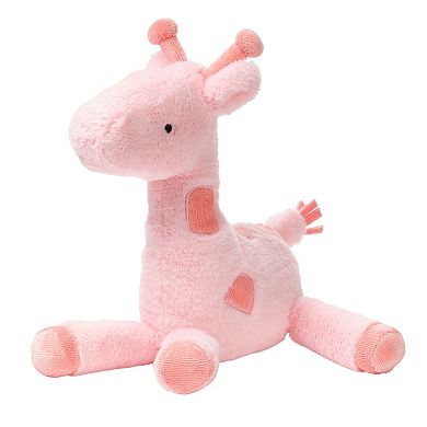 Lambs & Ivy Snuggle Jungle Pink Giraffe Plush Stuffed Animal Toy - Snuggles