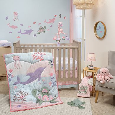 Lambs & Ivy Sea Dreams Dolphins/turtles/fish Underwater/nautical Wall Decals