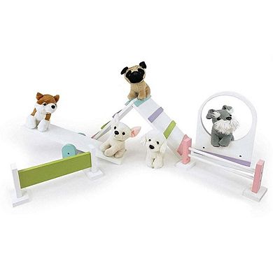 10 Piece Dog Agility Training Doll Furniture Playset