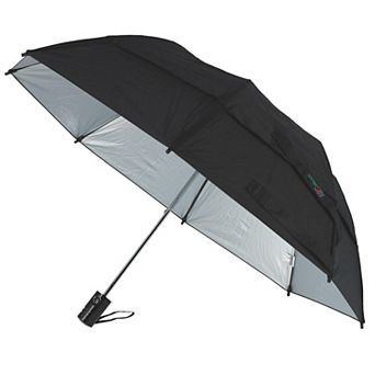 Metro Sunblok Auto Open Uv Protected Vented Compact Umbrella