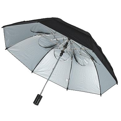 Metro Sunblok Auto Open Uv Protected Vented Compact Umbrella
