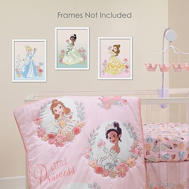 Lambs & Ivy Disney Princesses Nursery/child Unframed Wall Art - 3pc 11” X 14”