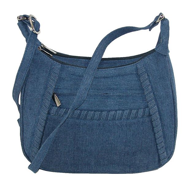 バッグ Denim Shoulder bag Denim Shoulder Handbag With Adjustable Strap