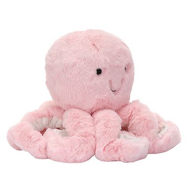 Lambs & Ivy Sea Dreams Pink Plush Octopus Stuffed Animal Toy - Bubbles