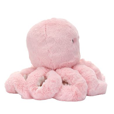 Lambs & Ivy Sea Dreams Pink Plush Octopus Stuffed Animal Toy - Bubbles