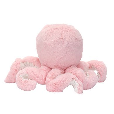 Lambs & Ivy Sea Dreams Pink Plush Octopus Stuffed Animal Toy - Bubbles