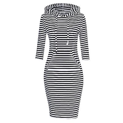 white christmas dresses Women's Hoodie Dress main image 1