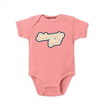 Summer Girl Retro Baby Bodysuit