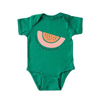 Sweet Summertime Watermelon Baby Bodysuit