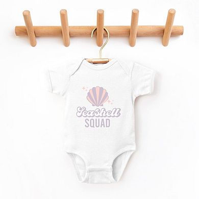 Seashell Squad Baby Bodysuit