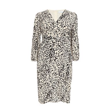 Quiz Women's Plus Size Animal Print Midi Dress