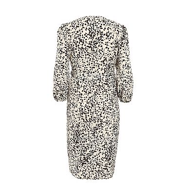 Quiz Women's Plus Size Animal Print Midi Dress