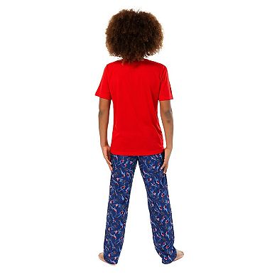 Sleep On It Boys 2-piece Short-sleeve Jersey Pajama Pants Set