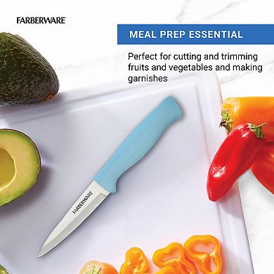 Farberware® 3-pc. Essential Stainless Steel Razor-Sharp Paring Knife Set