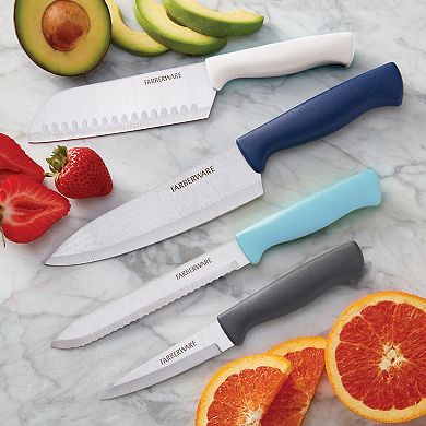 Farberware® 4-pc. Essential Stainless Steel Razor-Sharp Knife Set