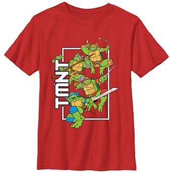 Boys Teenage Mutant Ninja Turtles Team Action Graphic Tee