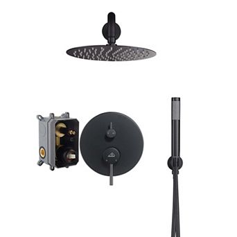 10-inch Round Top Two-function Wall-mounted Shower System