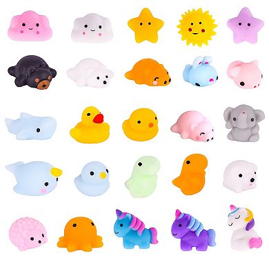 Mini Mochi Squishies 24-Piece Sensory Toys