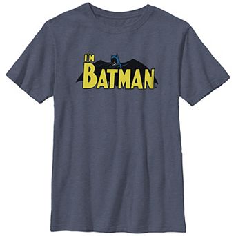 Boys 8-20 Batman I'm Batman Poster Graphic Tee