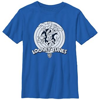 Boys 8-20 Looney Tunes Excited Group Graphic Tee