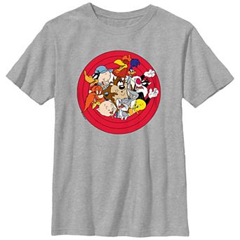 Boys 8-20 Looney Tunes Tight Happy Group Graphic Tee