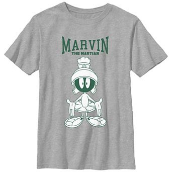 Boys 8-20 Looney Tunes Marvin The Martian Confused Graphic Tee