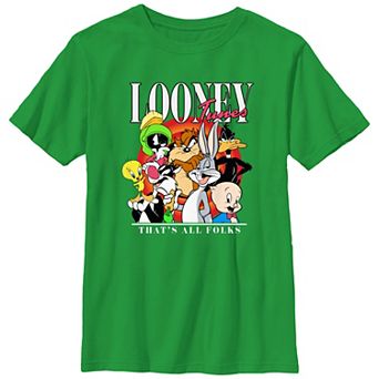 Boys 8-20 Looney Tunes That's All Folks Graphic Tee