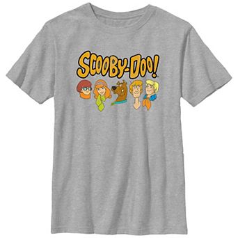 Boys 8-20 Scooby-Doo Mystery Group Heads Graphic Tee