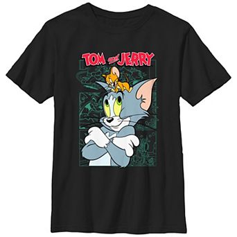 Boys 6-20 Tom & Jerry Poster Graphic Tee