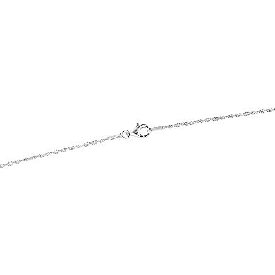 Athra NJ Inc Sterling Silver Oxidized Double Filigree Clover Pendant Necklace