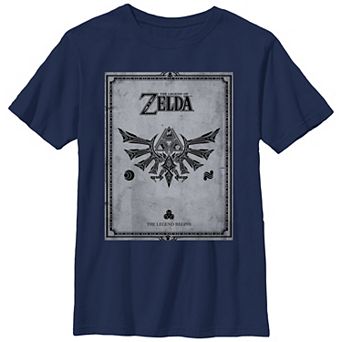 Boys 6-20 The Legend Of Zelda Cover Graphic Tee