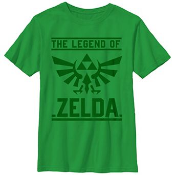 Boys 8-20 The Legend Of Zelda Triforce Graphic Tee