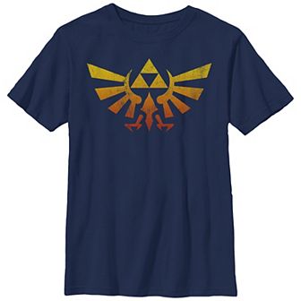 Boys 8-20 The Legend Of Zelda Hyrule Crest Graphic Tee