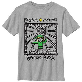 Boys 6-20 The Legend Of Zelda Triumphant Link Graphic Tee