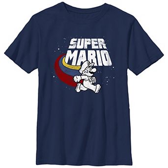 Boys 8-20 Super Mario Bros Space Run Graphic Tee
