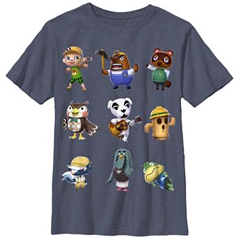 Boys 8-20 Animal Crossing Town Folk Graphic Tee