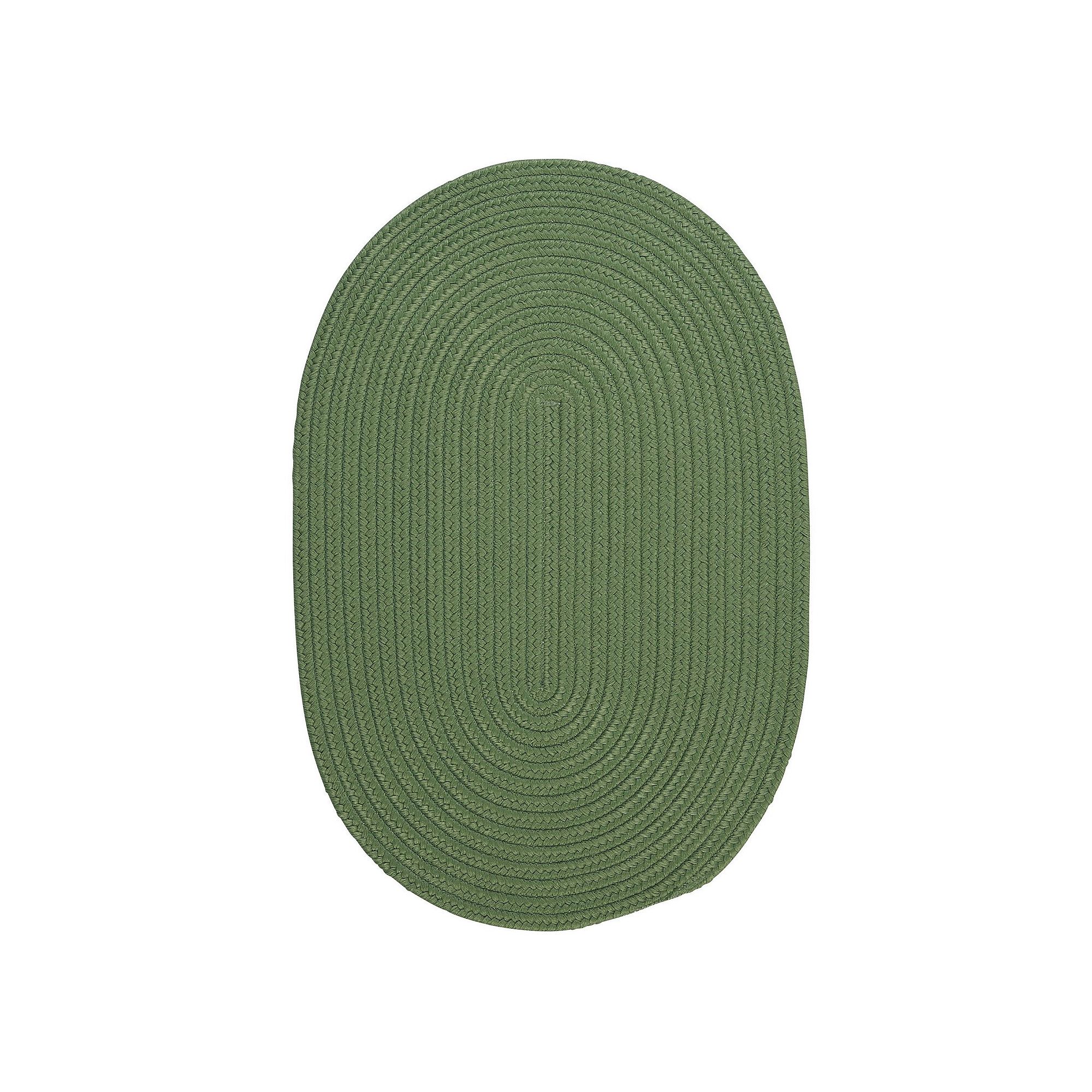 Colonial Mills Belmar Solid Indoor / Outdoor Area Rug, Moss Green